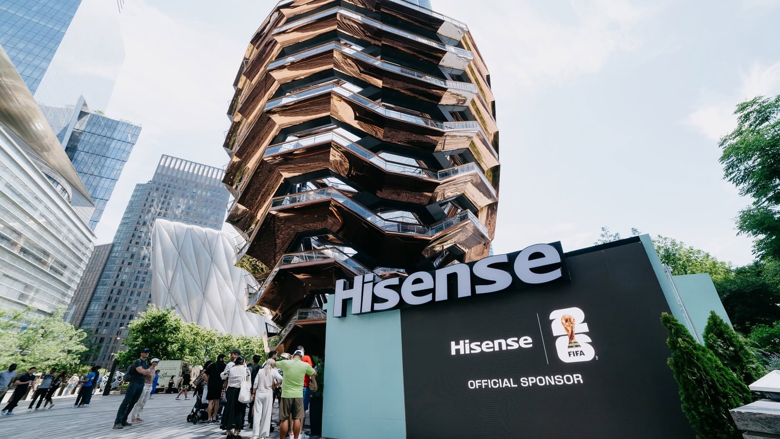 Hisense — RGB Pop-Up, New York — Four Interactive Installations Delivered from China