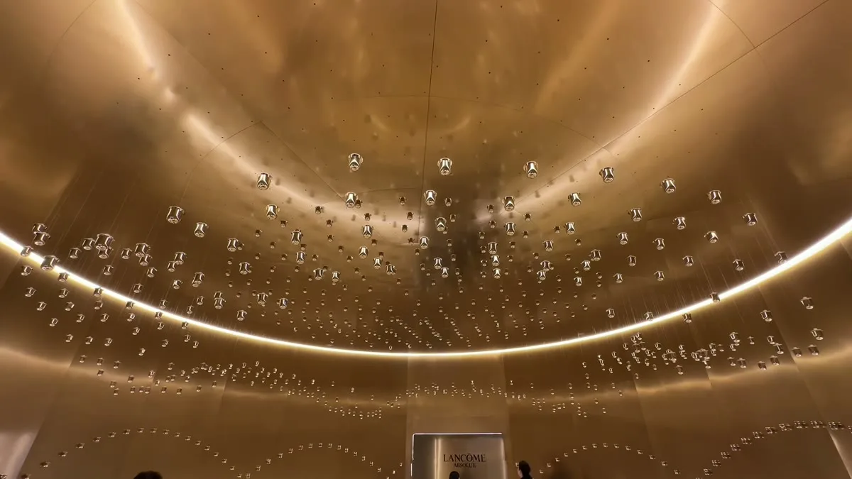 LANCÔME — Absolue Art Exhibition, Shanghai — 1,350-unit Kinetic Matrix